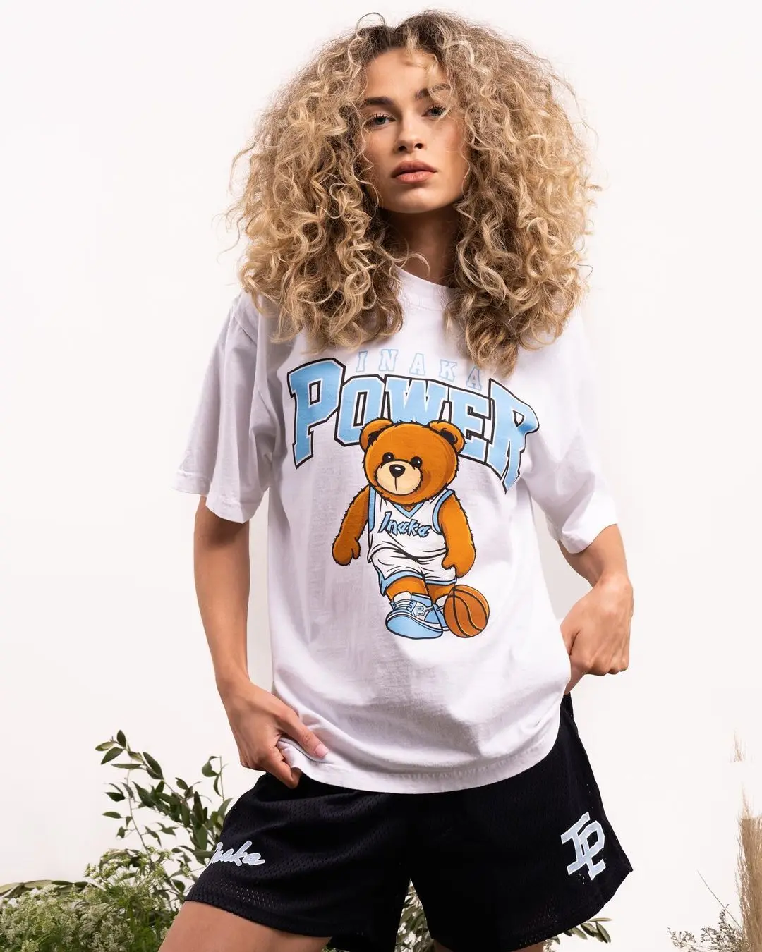

Inaka Shirt Inaka Tshirt Women High Quality Cotton 260g TEE IP Shirt Women Digital Inkjet Printing Shirt