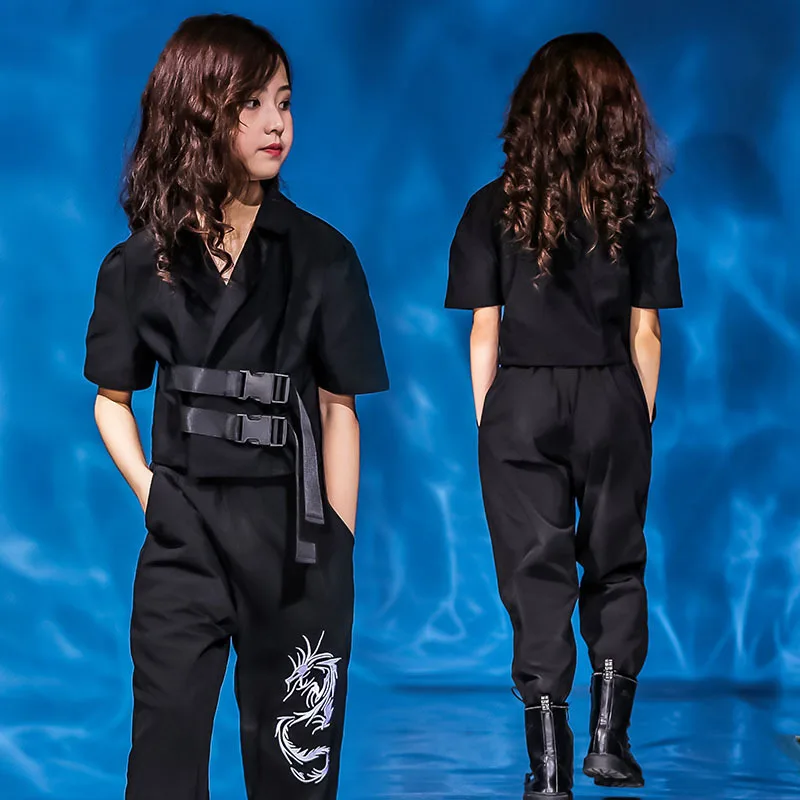 Костюм спортивный детский для девочек Повседневная рубашка и шорты в стиле