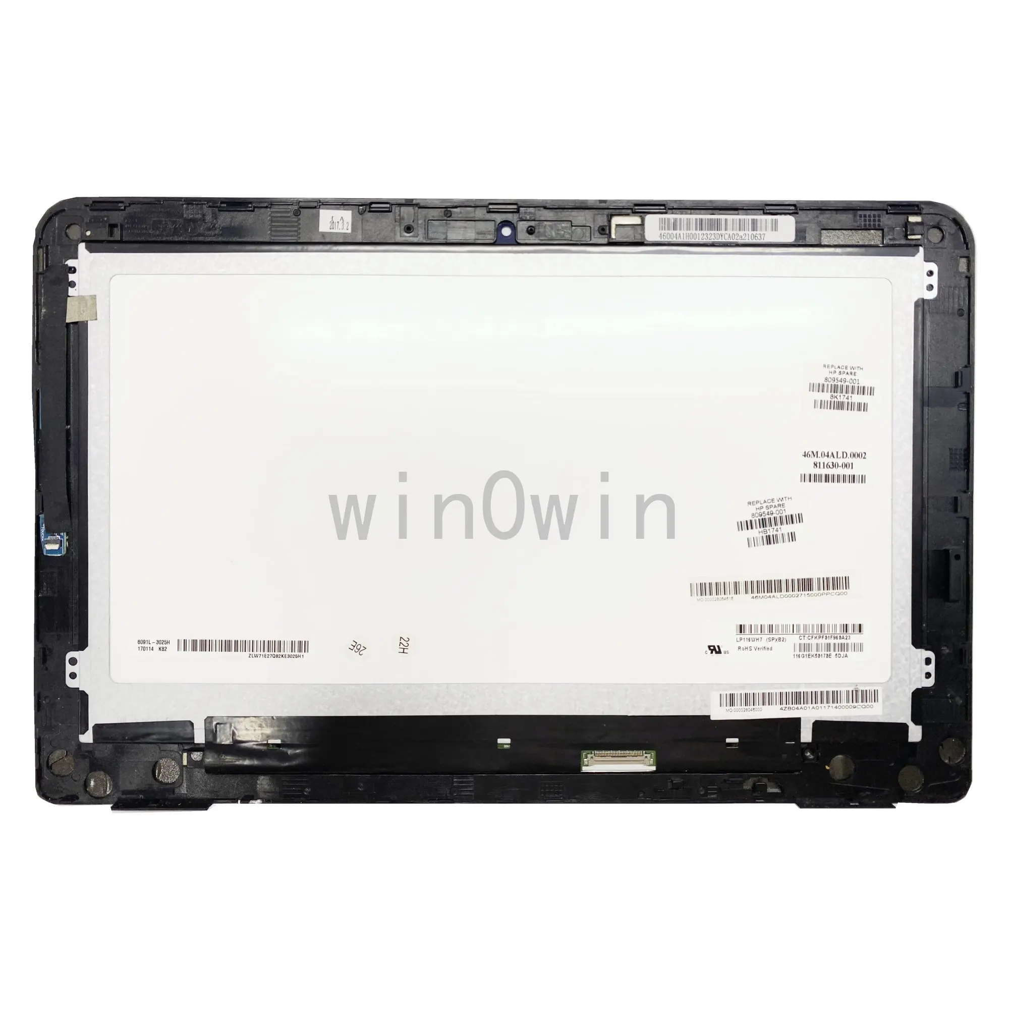 

LP116WH7 SPB2 For HP X360 310 G2 917360-001 New LED LCD Touch Screen Digitizer Assembly Bezel 11.6 inch