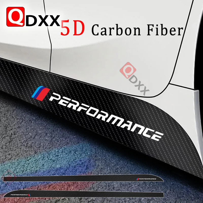 

M Performance Car Side Skirt Hood Stickers Decal For BMW Series 1 X3 M4 M5 X6 E90 G20 E60 F11 E46 F30 F31 F20 F25 E61 E36 E46 I3