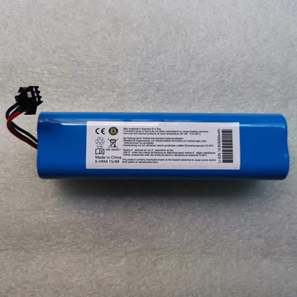 

Аккумулятор 6000 мАч для Proscenic M7 Pro M8 Pro M7 Max,Uoni V980 Max V980 Plus Roidmi Eve Plus, Lydsto R1, VIOMI S9,ROIDMI EVE Plus,