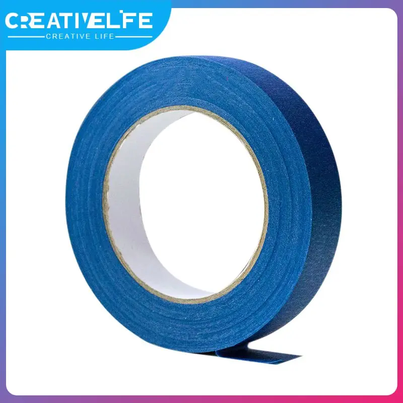 

50M Blue Masking Tape Painter Clean Peeling Masking Tape DIY Masking Tape Adhesive Tapes Stickers Decorative Painter Tapes