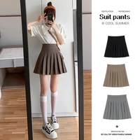 korean fashion womens pleated skirt summer kawaii sexy tennis skirt harajuku black fairycore mini short skirts ladies y2k 2022