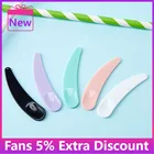 10 шт., одноразовые изогнутые косметические лопатки для маски