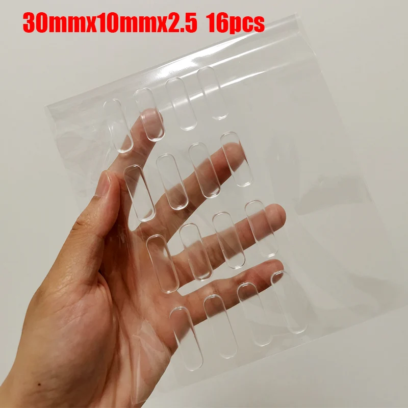 

Прозрачные самоклеящиеся силиконовые бамперы для мебели