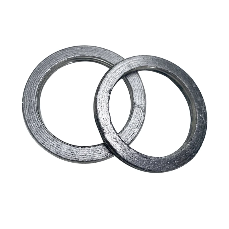 2 шт., глушитель для Mitsubishi leopкшен, 4RB14RB3, Qibing heijgang, автомобильная уплотнительная прокладка для выхлопной трубы