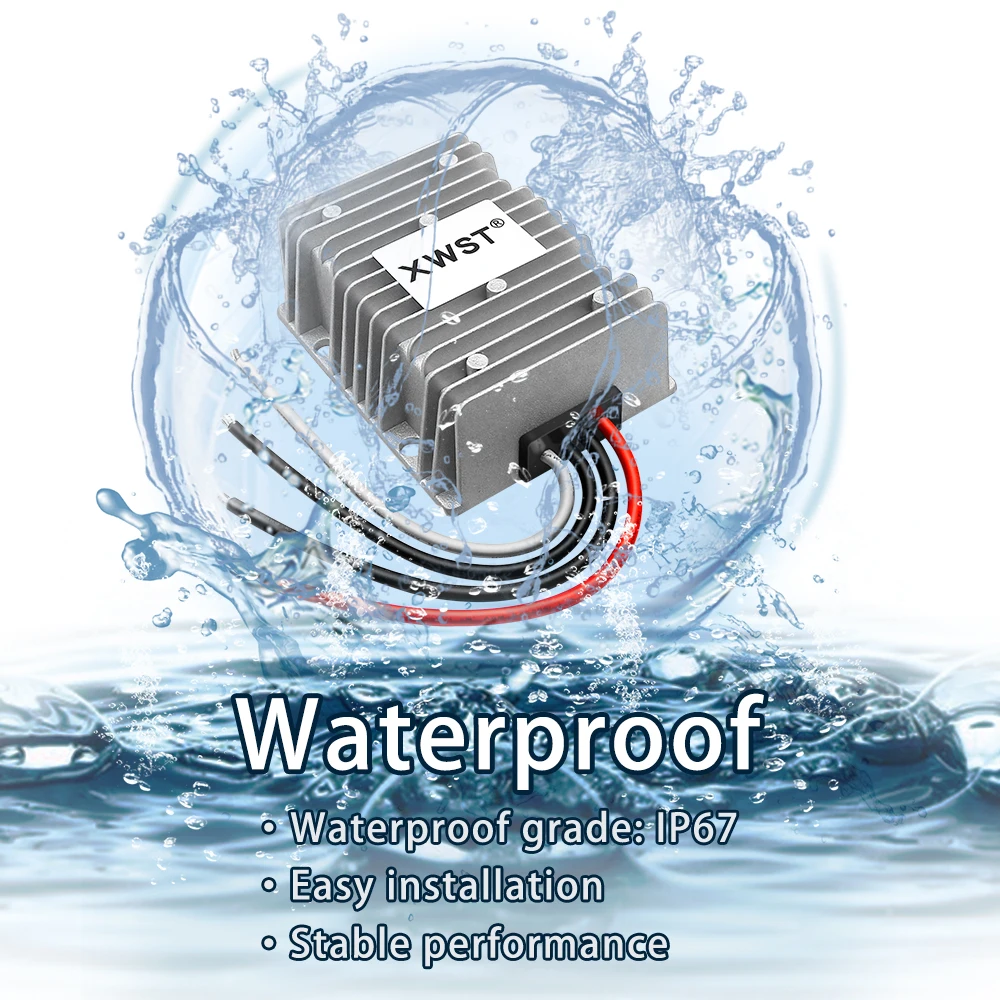 Водонепроницаемый неизолированный модуль постоянного тока в постоянный 12 В 24 36