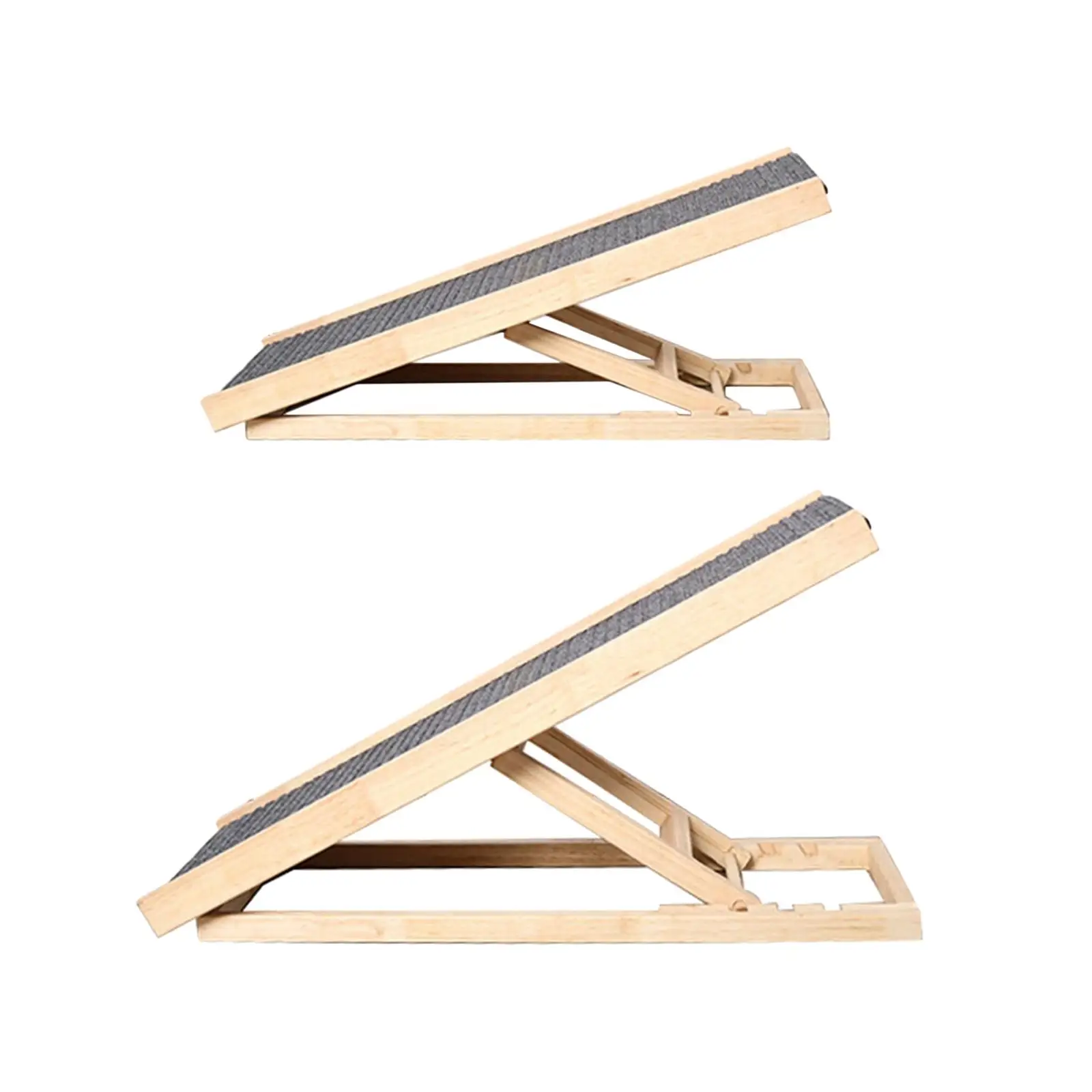 

Рампа для домашних животных, рампа для собак, деревянная Регулируемая фоторампа для автомобиля и кровати с нескользящей поверхностью