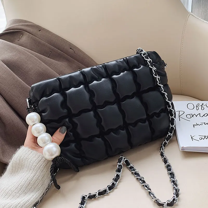 

Роскошные дамские сумочки, модная удобная маленькая квадратная сумка из искусственной кожи, трендовые однотонные дизайнерские сумки через...