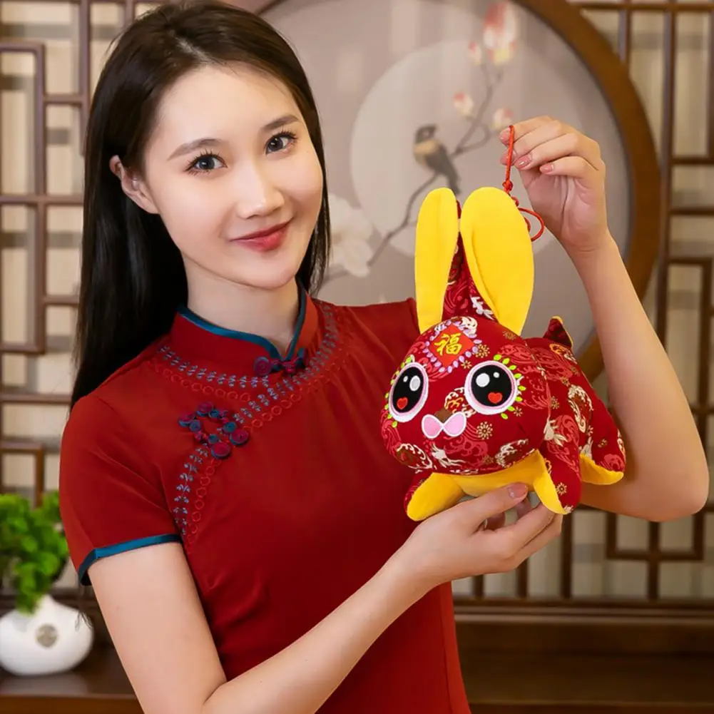 

Полностью заполненная игрушка-талисман на новый год 2023, мягкая игрушка-животное, Новогодний подарок