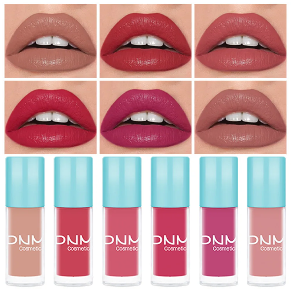 

Matte Velvet Polarized Lip Glaze Face Makeup Rouge Lipstick Dual-use Matte Mousse Lip Gloss Long-Lasting Concealer Wholesale