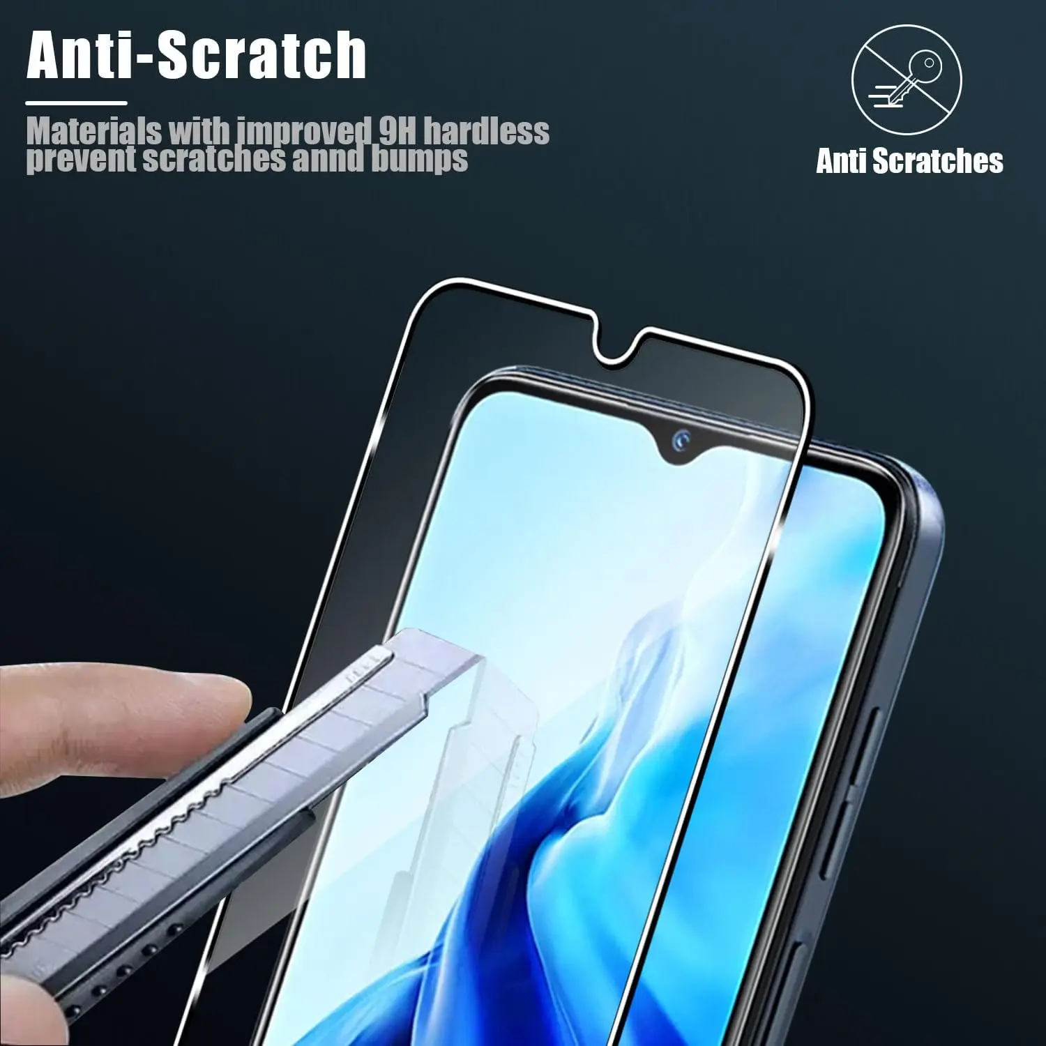 Для OUKITEL C50 закаленное стекло защитная пленка для экрана