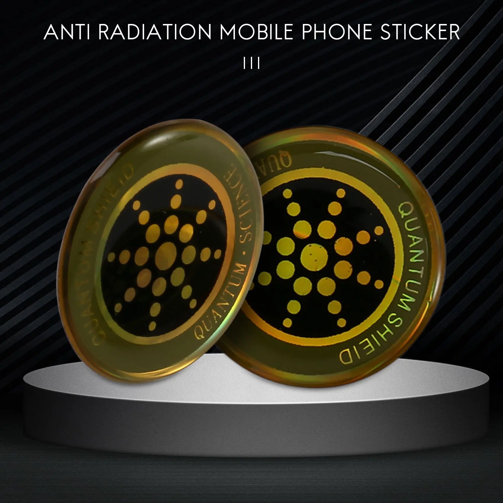 10 шт. защитная наклейка от ЭМП антирадиационная для сотового телефона телефонов