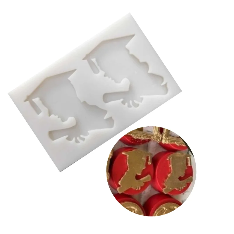 

Инструмент для торта, выпускной колпачок, силиконовая форма для праздника, школьный выпускник, сахарное ремесло, инструмент для шоколадной помадки, глиняная форма для сахарного ремесла