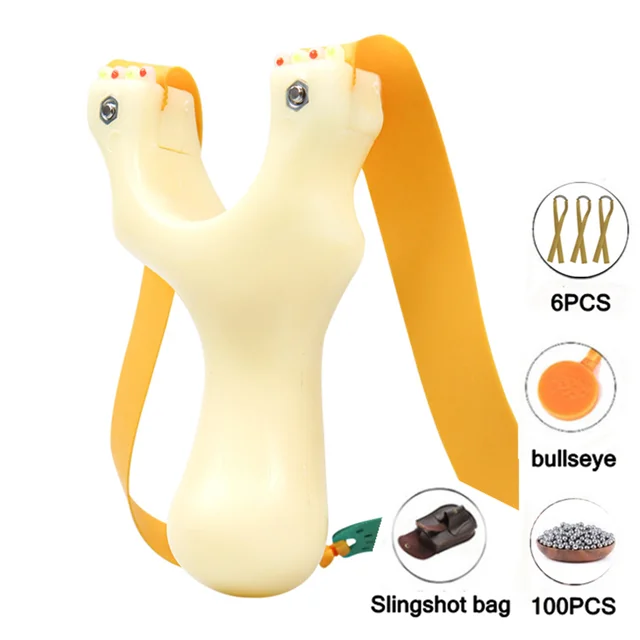 

Набор для охоты на открытом воздухе с плоской резиновой лентой, набор для охотничьих игр, профессиональная высококачественная полимерная Р...