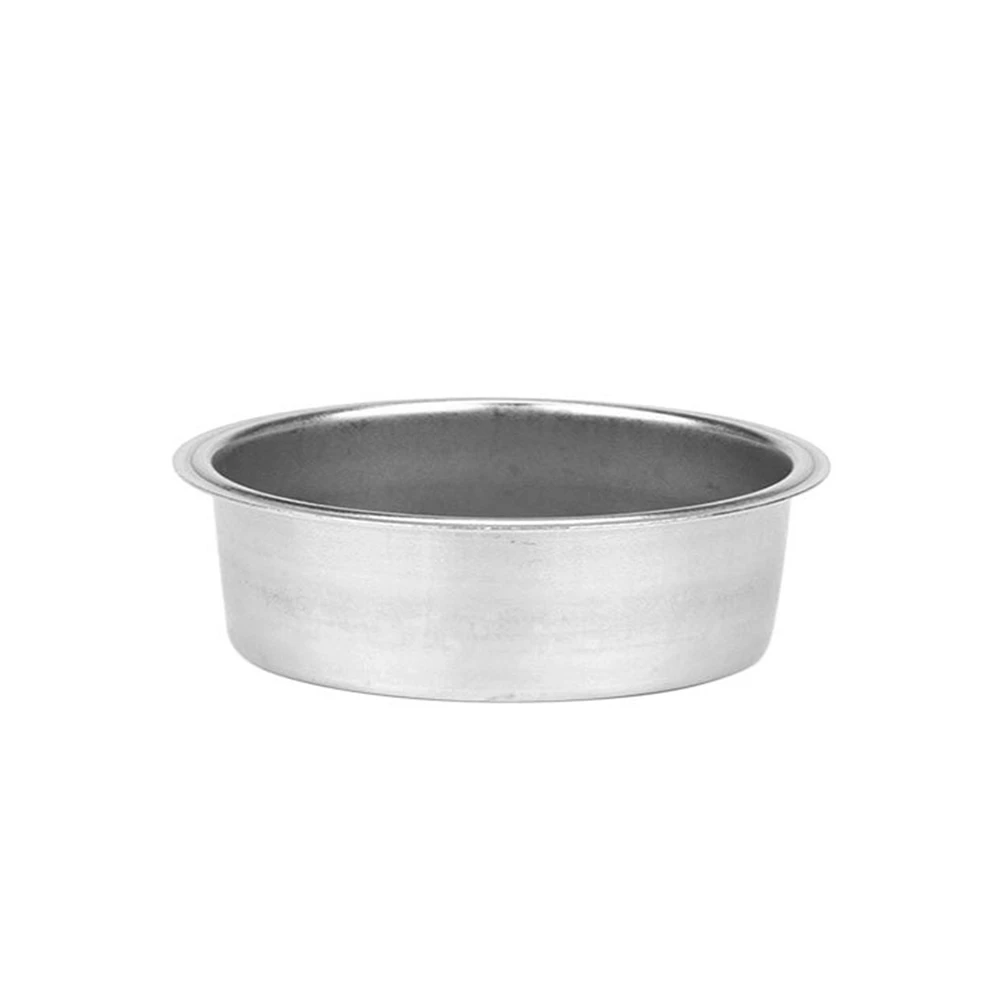 

Pressure Cup Filter Coffee Machine Espresso Accessories Detachable Powder Cup Stainless Steel Powder Bowl Basket A