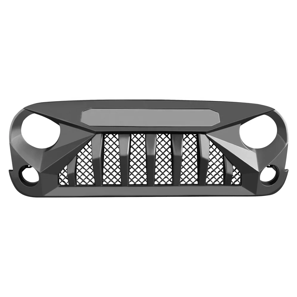 

Gladiator Vader Matte Black Grille For 2007-2018 Jeep Wrangler JK