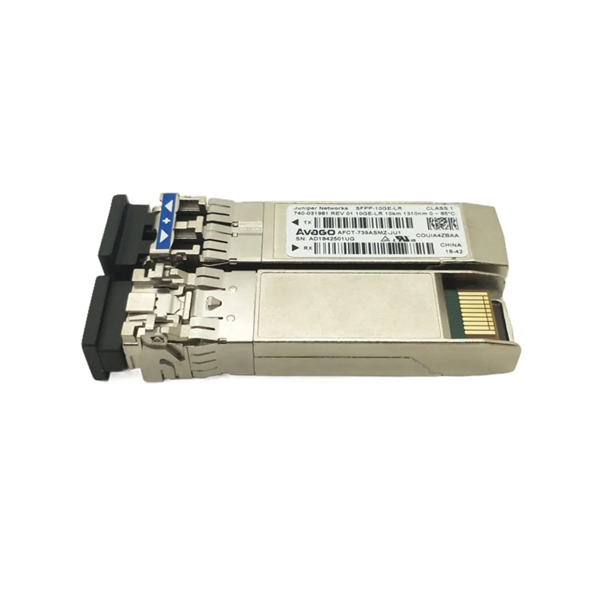 Juniper 10г 10км lr Одномодовый/AFCT-739ASMZ-JU1 740- 031981 /SFPP-10GE-LR 1310NM 10 км г оптоволоконный