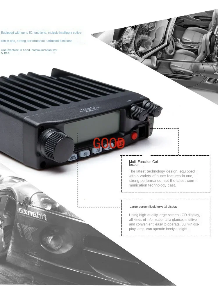 FT-2980R очень высокочастотное переговорное устройство 80 Вт высокомощное морское