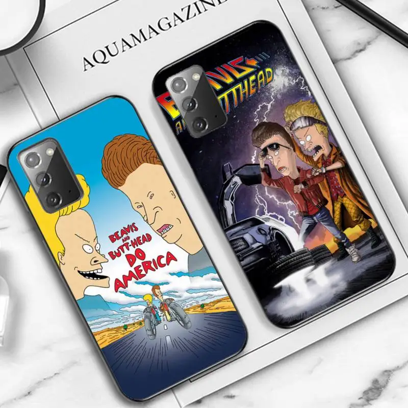

Beavis And Butthead Phone Case For Samsung Note 8 9 10 20 pro plus lite M 10 11 20 30 21 31 51 A 21 22 42 02 03