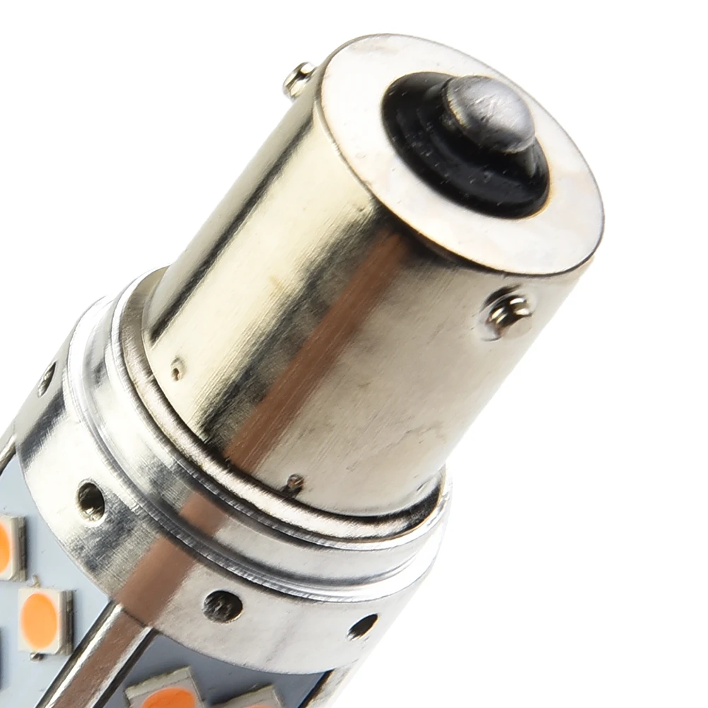 2 светодиодных лампы без Hyper Flash Amber BAU15S 7507 PY21W 1500 лм 9 30 В идеальная замена ламп