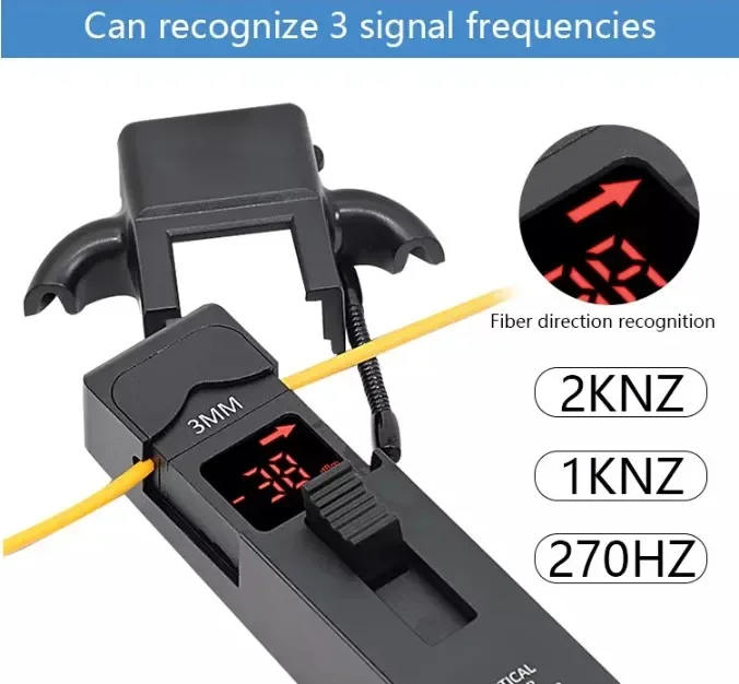 Идентификатор волоконно-оптического тестера 800-1700 нм с 4 адаптерами
