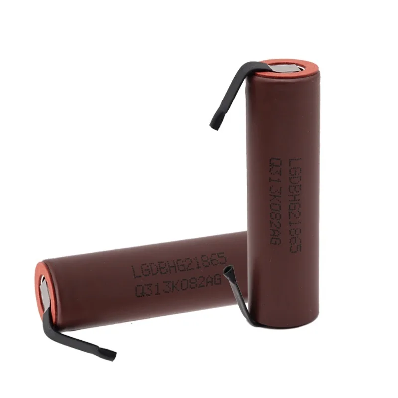 

2pcs 2021 New HG2 18650 3000mAh Battery 18650HG2 3.6V Discharge 20A, Dedicated For Hg2 Batteries + DIY Nickel