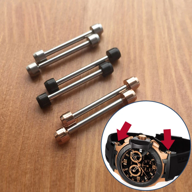 28mm Inner Hexagon Watch Screw Tube Rod Spring Bar Screw-In Watch Lug Stem Link Kit forTS Tissot T race T-sport T048 motoGP Watc