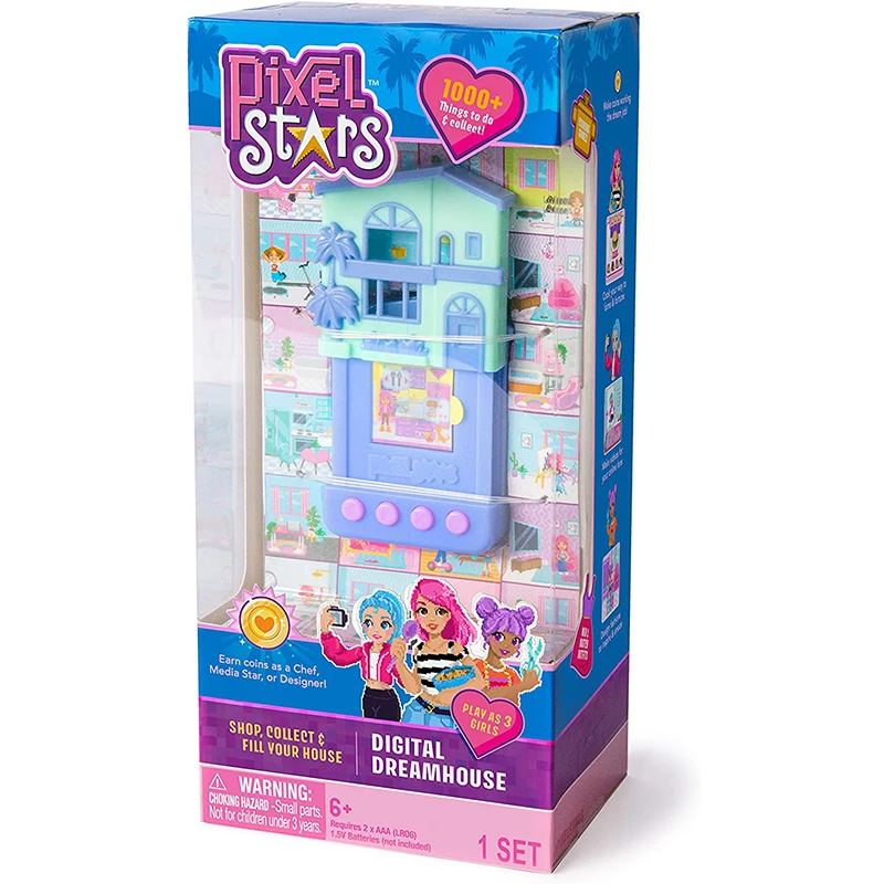 Original Skyrocket Pixel Stars Dreamhouse Children's Toys Electronic Game Console Create a Virtual Dream Version of Yourself!