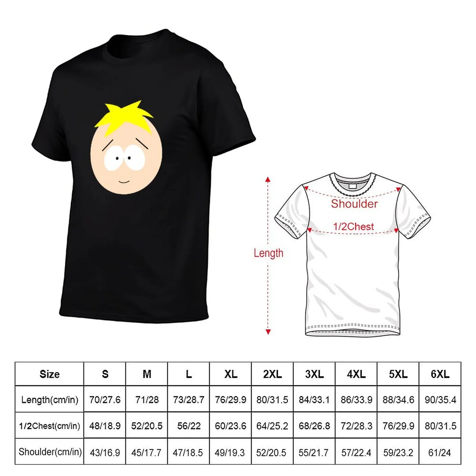 Футболка Leopold Butters Stotch, повседневная футболка с графическим принтом (art.: 3920dd0f9f44c) - 3920dd0f9f44c
