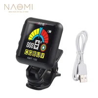 naomi aroma amt 100 clip on electric guitar tuner metronome usb cable for guitar bass ukulele violin
