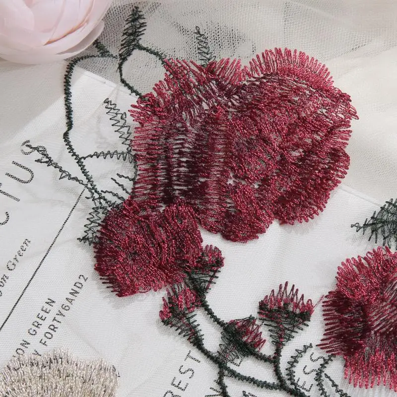 Женская плиссированная юбка с цветочной вышивкой и высокой талией - купить по