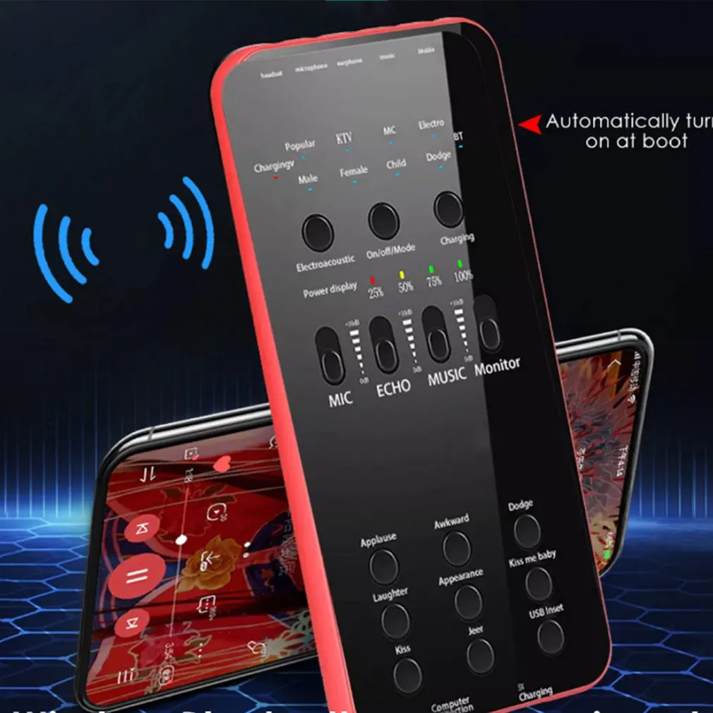 

Новая звуковая карта E6, внешняя звуковая карта USB, гарнитура, микрофон, веб-трансляция, персональные развлечения, стример для прямой трансля...