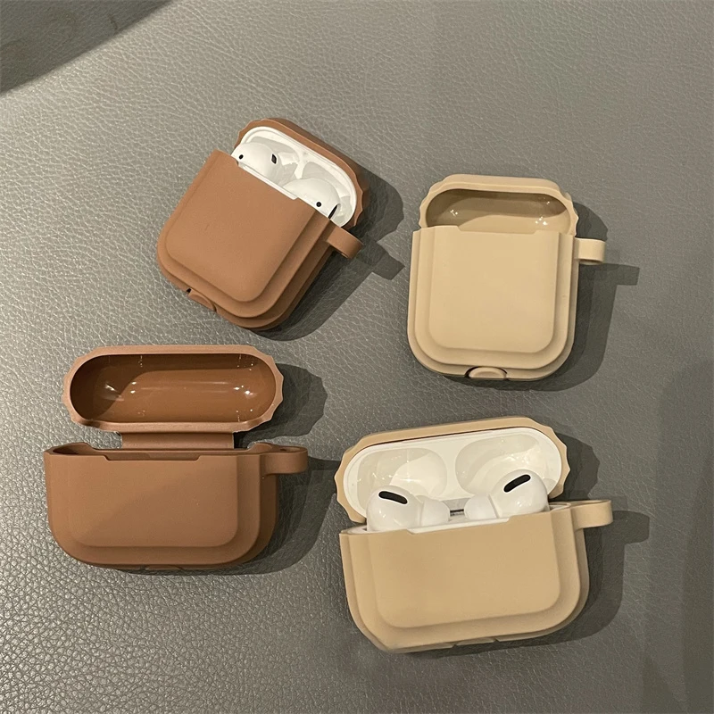 Matte Solid Color Airpod Case for Airpod 1 2 3 Airpod Cases for AirPods Pro Case Earphone Accessories Earpods Case