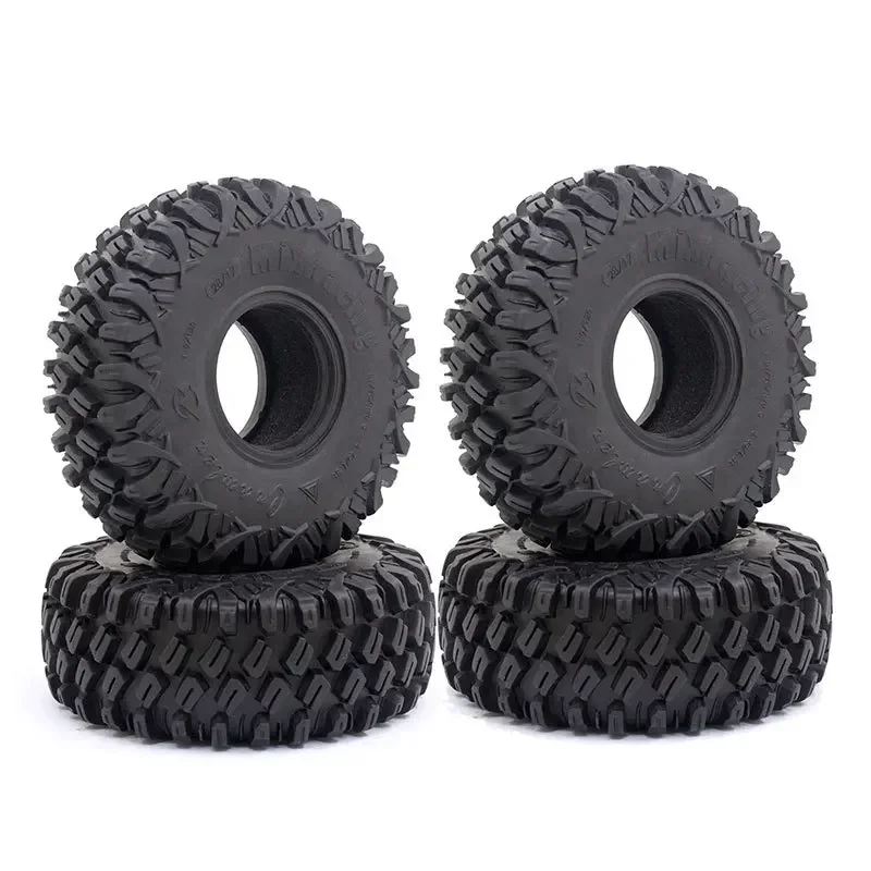 Резиновые шины для захвата грязи 120 мм 1 9 дюйма 1:10 RC Crawler Axial SCX10 90046 90047 TRX-4 Defender G500 TRX6