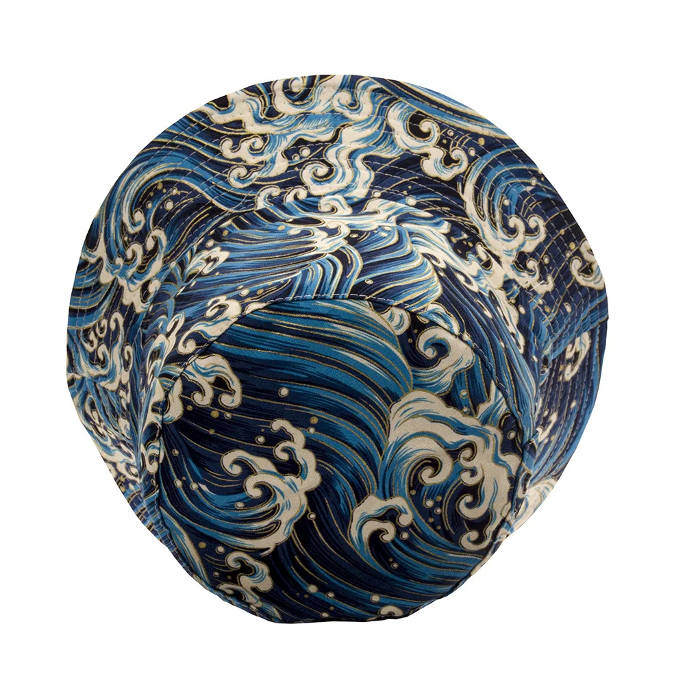 Японская двусторонняя рыбацкая шляпа в винтажном стиле с защитой от солнца в уличной моде, персональность корейской хип-хоп волны, кепка для женщин и мужчин.