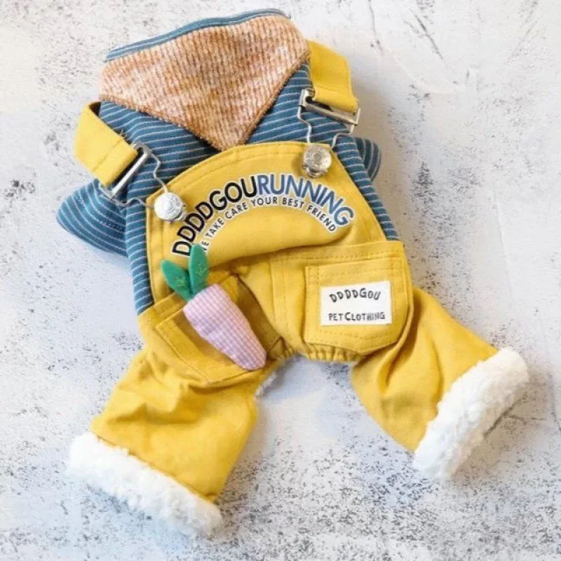 

Одежда для домашних животных, бархатная осенне-зимняя одежда для щенков, женская зимняя одежда, хлопковая одежда с подкладкой