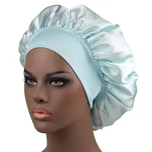 Buy Wholesale China Bonnet,custom Designer Bonnets Elastic Wide Band Satin  Bonnet Sleeping Hats & Bonnet at USD 1.5