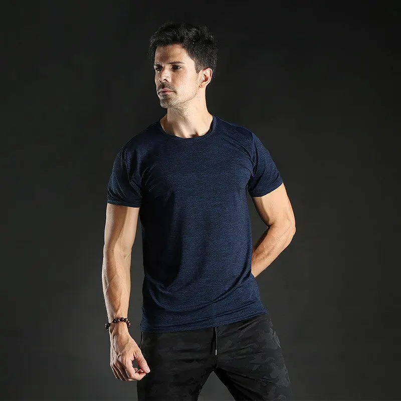 

6812-Men's autumn and winter shirts short-sleeved t-shirt v-neck shirt Slim autumn clothes men's clothing