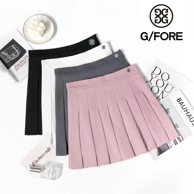 

Spring and Summer 2023 Malbon Golf 4G New Student High Waist Skirt Pleated Skirt Short Skirt Pants Skirt
