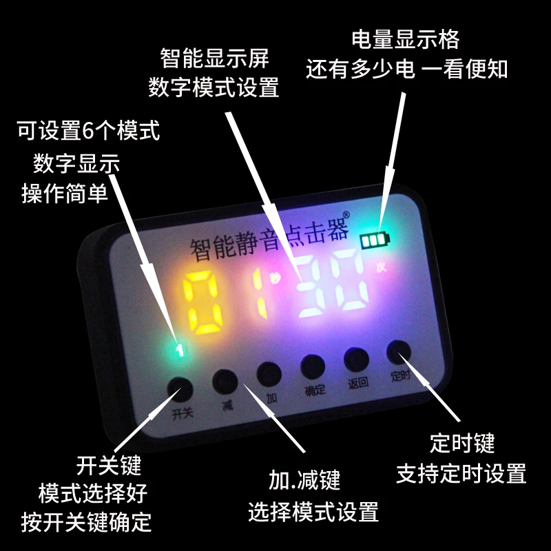 Умный автоматический кнопочный беззвучный точечный прибор Kuaishou для подключения закусок