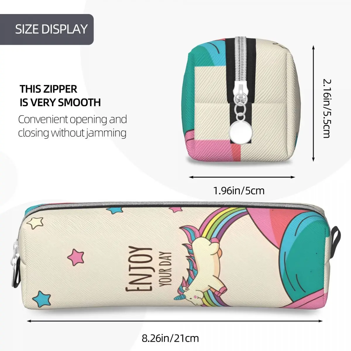 Милый пенал с единорогом из мультфильма пеналы для девочек и мальчиков большая