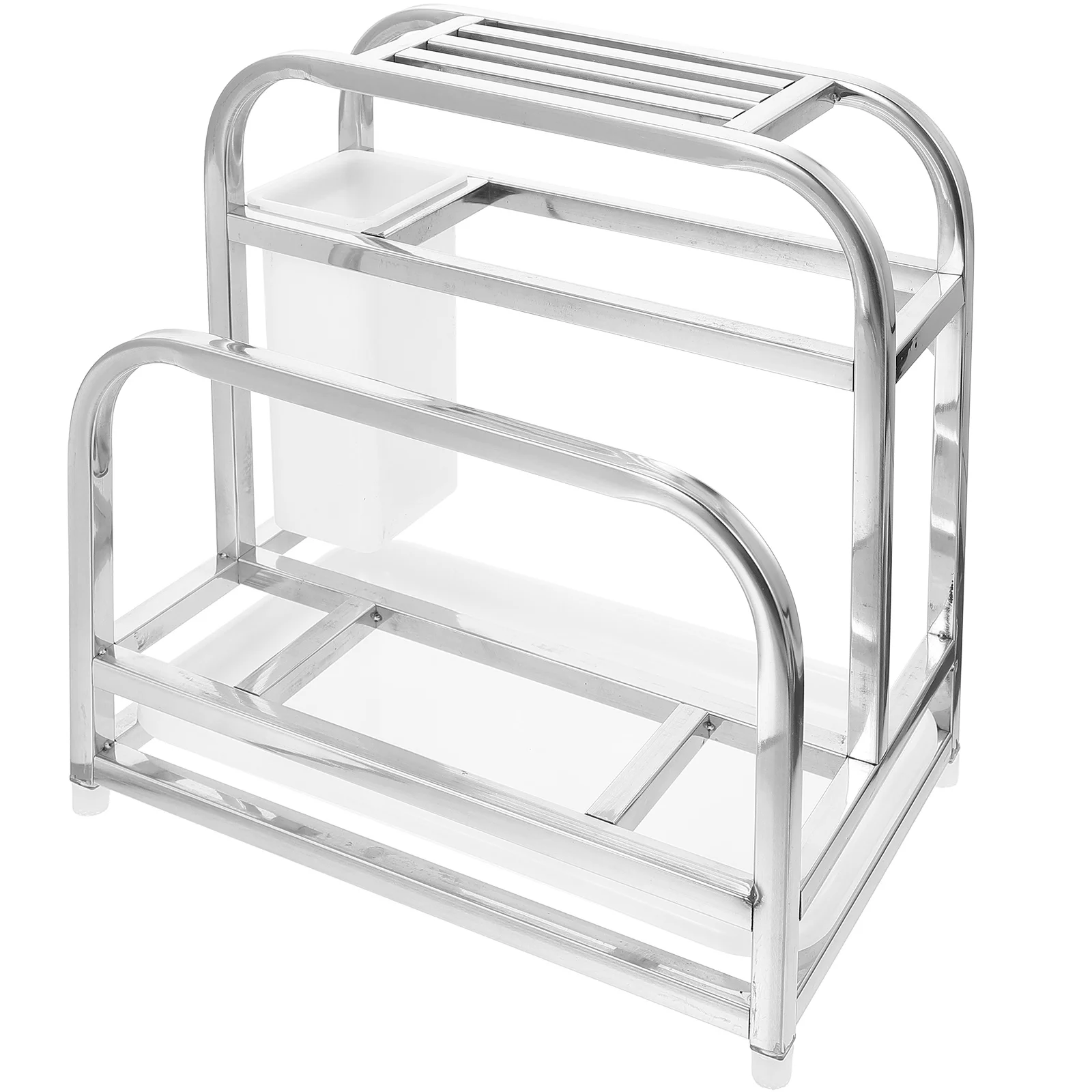 

Block Holder Organizer Stand Cutlery Kitchen Rack Scissor Board Universalcutters Cutting Storage Bakeware Steel Pot Lid Utensils