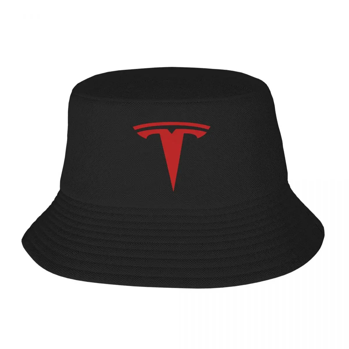 Tesla Motors Electric Car Vehicle Logo Bucket Hat for Teen Vocation Floppy Hat Unique Foldable for Camping Fishing Caps Bob Hat