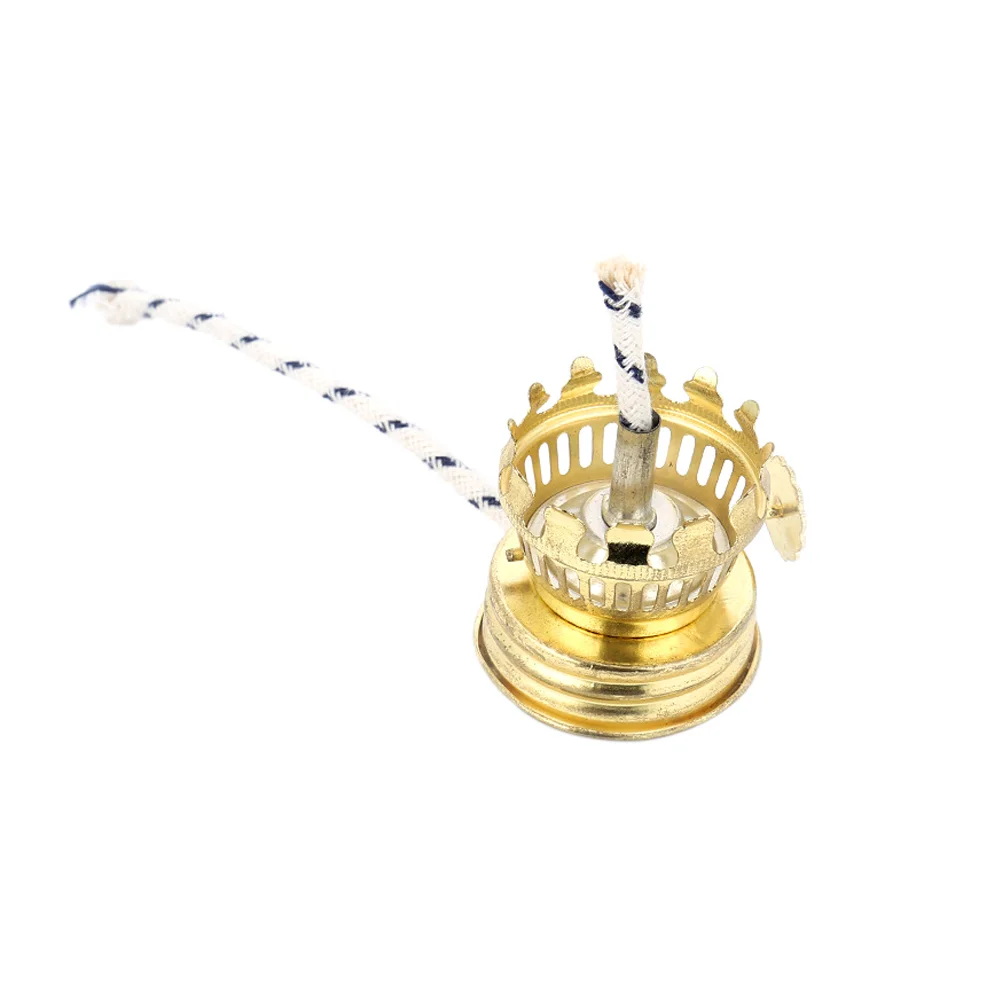 

1 Set Oil Lamp Wick Holder Burner Kerosene Lamp Replacement Wick Accessory