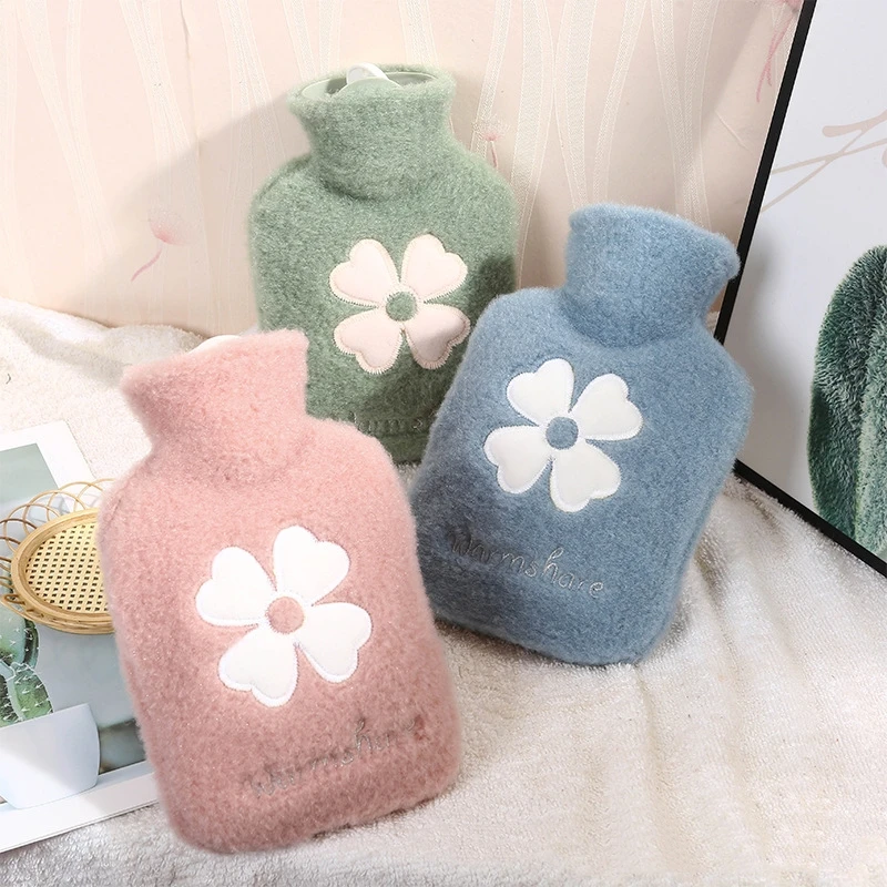 

Портативный ручной подогреватель плюшевая бутылка для горячей воды с защитой от холодной воды, домашняя зимняя Взрывозащищенная бутылка д...