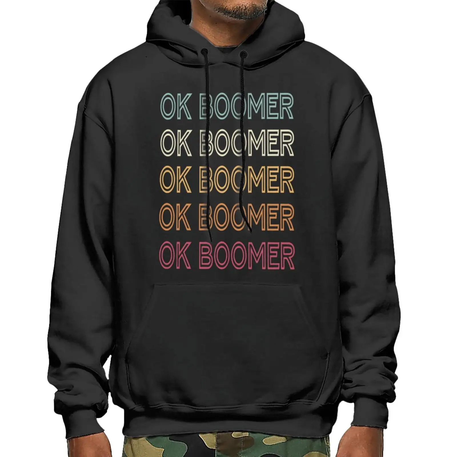 

Ok Boomer Generation Z Millennials Meme Hoodies Streetwear Sweater Male Sweater Sweatshirt With Hood Jacket Hooded Sweatshirts