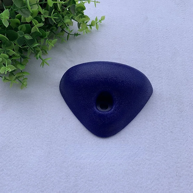 

Rock Climbing Toy for Kids Large Blue Single Hole Sports Toy Rock Hand and Foot Grip Kit Climbing Wall Hanging Children
