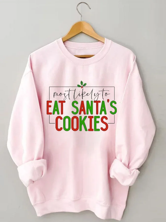 

Round Neck Letter Print Casual Sweatshirt
