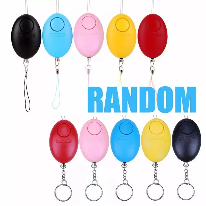 

120dB Safe Sound Alarm Self-defense Keychain Emergency Protect Alert Personal Safety Alarm Keychain Attack Anti-rape Keyring